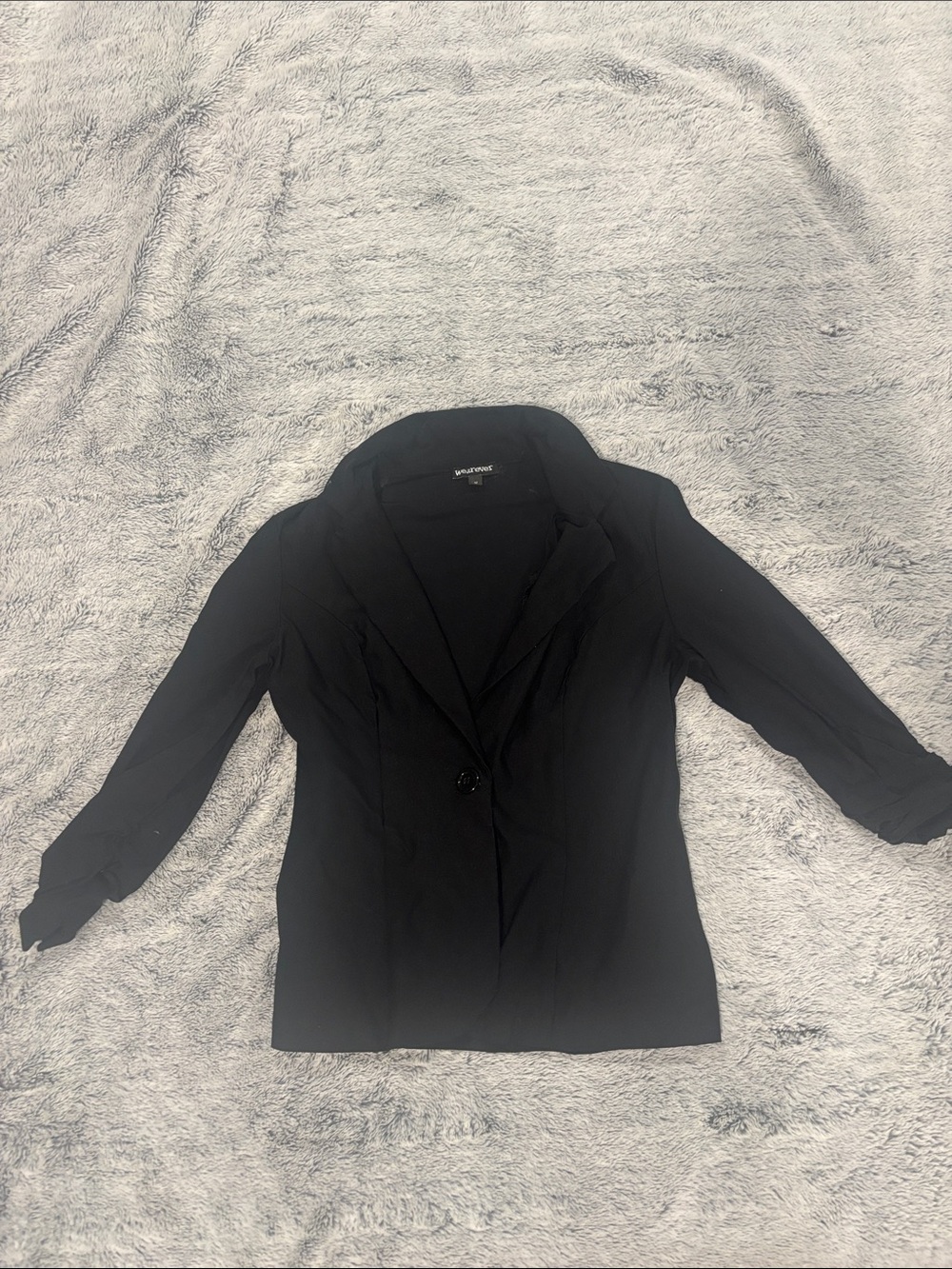 Worthington Black Single-Button Women's Blazer